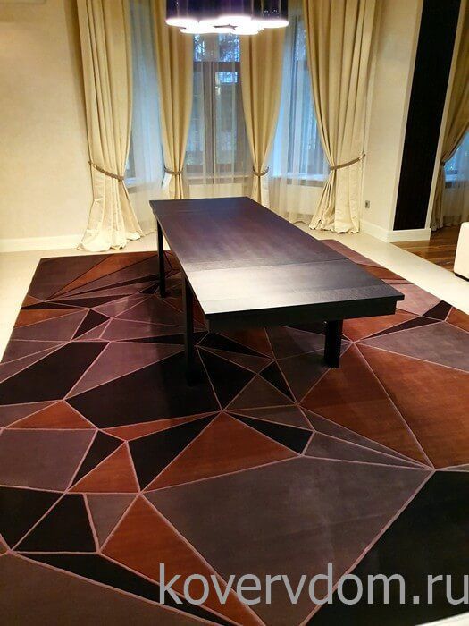 Авторский ковер ручной работы GEOMETRY