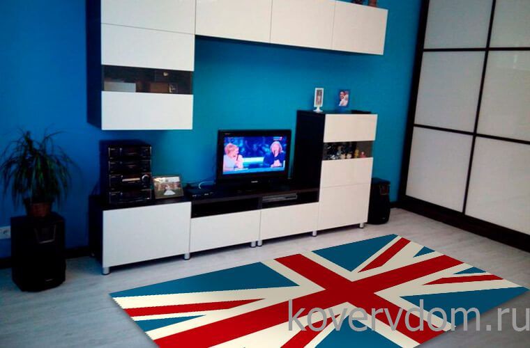 Детский развивающий ковер PTT Sorona JOYFUL KIDS Британский Флаг